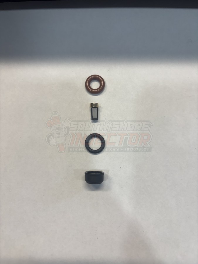 Delphi 25348180 fuel injector service kit — o-rings, filter, and grommet