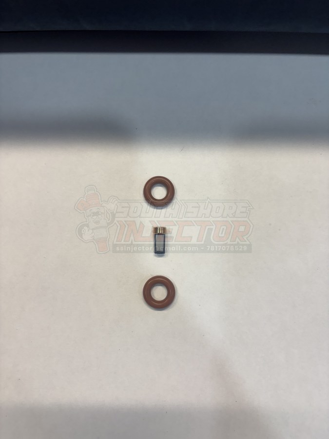 Mercruiser 7.4L fuel injector service kit — o-rings and filter